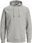 JACK & JONES ESSENTIALS hoodie JJEBASIC grijs melange - Thumbnail 9