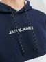 Jack & jones Colorblock Hoodie Reid Blocking Sweatshirt Blue Heren - Thumbnail 6