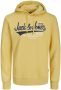 Jack & jones Logo Hoodie Sweatshirt Yellow Heren - Thumbnail 6