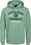 JACK & JONES ESSENTIALS hoodie met logo granite green - Thumbnail 7