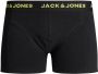 Jack & jones JUNIOR boxershort set van 3 multi color Zwart Jongens Stretchkatoen 128 - Thumbnail 3
