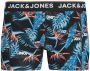 Jack & jones JUNIOR boxershort JACAZORES set van 3 Rood Jongens Stretchkatoen 128 - Thumbnail 4