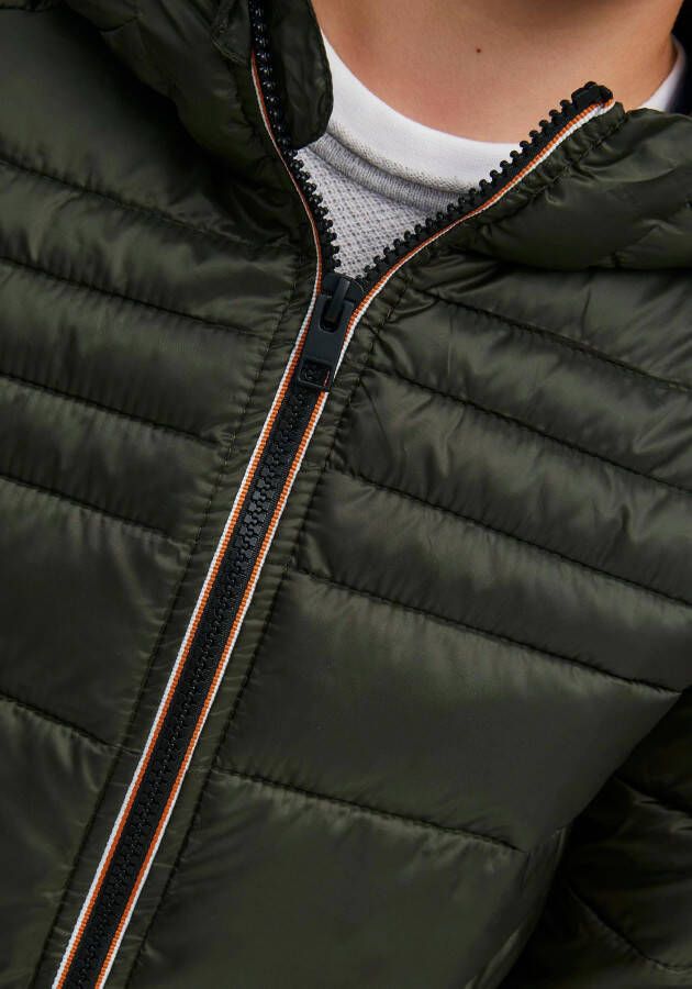 Jack & Jones Junior Gewatteerde jas JJEHERO PUFFER HOOD NOOS JNR