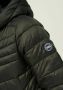 Jack & jones JUNIOR gewatteerde jas JJEHERO donkergroen Jongens Polyester Capuchon 176 - Thumbnail 7