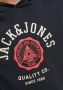 Jack & jones JUNIOR hoodie JJELOGO met logo zwart Sweater Logo 128 - Thumbnail 5