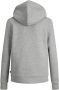 Jack & jones JUNIOR hoodie JJECORP met logo grijs melange Sweater Logo 140 - Thumbnail 9