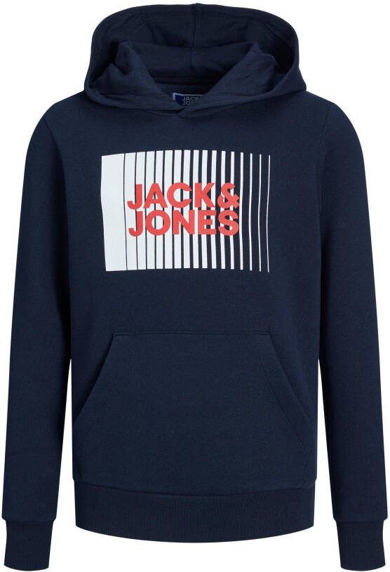 Jack & Jones Junior Hoodie JJECORP LOGO SWEAT HOOD PLAY NOOS JNR