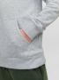 Jack & jones JUNIOR hoodie JJEJOSH met logo lichtgrijs melange Sweater 116 - Thumbnail 7