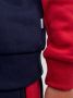 Jack & jones JUNIOR hoodie JJEREID rood donkerblauw wit Sweater Meerkleurig 116 - Thumbnail 4