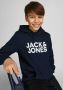 Jack & jones JUNIOR hoodie set van 2 zwart donkerblauw Sweater Logo 128 - Thumbnail 6