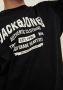Jack & jones JUNIOR longsleeve JJEJEANS met logo zwart Jongens Katoen Ronde hals 128 - Thumbnail 5