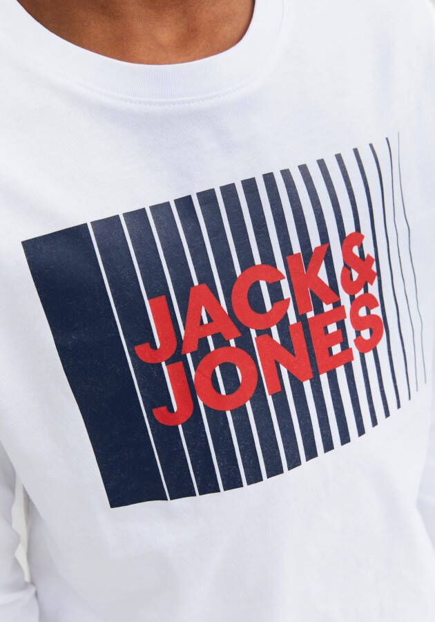 Jack & Jones Junior Shirt met lange mouwen JJECORP LOGO TEE PLAY LS O-NECK NOOS JNR