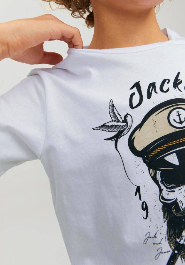 Jack & Jones Junior Shirt met ronde hals JORROXBURY TEE SS CREW NECK SN JNR