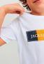 Jack & jones JUNIOR T-shirt JORCODYY met printopdruk wit Jongens Katoen Ronde hals 128 - Thumbnail 5