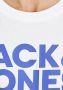 Jack & jones JUNIOR t-shirt set van 2 donkerblauw wit Jongens Katoen Ronde hals 128 - Thumbnail 12