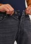 Jack & jones Relaxed Fit Jeans Hoge Taille Knoopsluiting Black Heren - Thumbnail 5