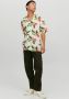 Jack & jones Tropische Bloemen Resort Korte Mouw Overhemd Multicolor Heren - Thumbnail 6