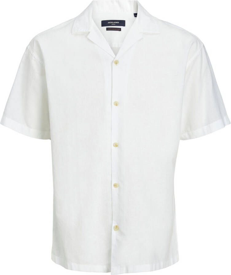 Jack & Jones Overhemd met korte mouwen JPRBLUSUMMER LINEN RESORT SHIRT S S SN