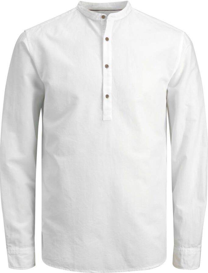 Jack & Jones Overhemd met lange mouwen SUMMER HALF PLACKET SHIRT