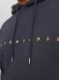 JACK & JONES PLUS SIZE hoodie Plus Size met printopdruk donkerblauw - Thumbnail 3