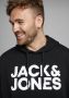 JACK & JONES PLUS SIZE hoodie JJECORP Plus Size met logo zwart - Thumbnail 4