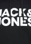 JACK & JONES PLUS SIZE hoodie JJECORP Plus Size met logo zwart - Thumbnail 6