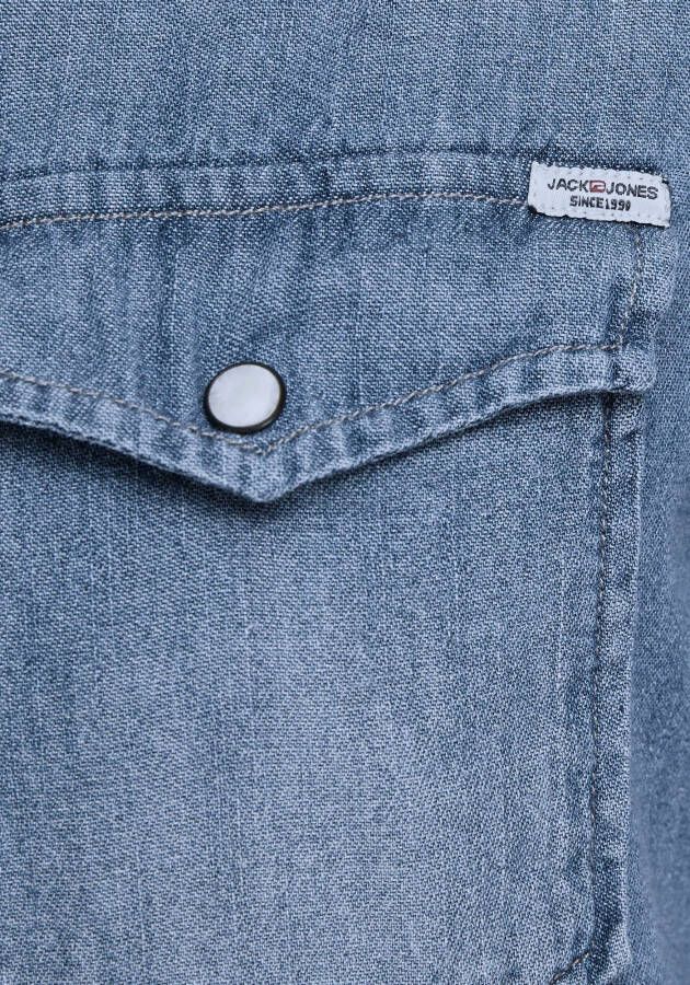 Jack & Jones PlusSize Jeansoverhemd SHERIDAN SHIRT t m maat 6xl
