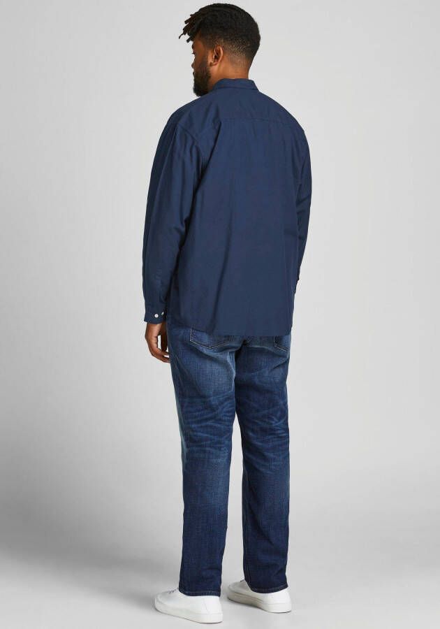 Jack & Jones PlusSize Overhemd met lange mouwen OXFORD SHIRT
