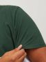 Jack & Jones PlusSize Shirt met ronde hals JJEREID BLOCKING TEE SS NOOS PLS - Thumbnail 7