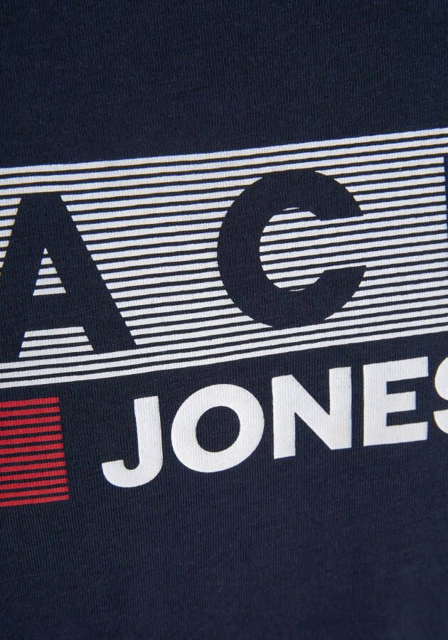 Jack & Jones PlusSize Shirt met ronde hals JJECORP LOGO TEE SS O-NECK NOOS PLS