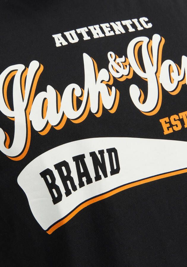 Jack & Jones PlusSize Shirt met ronde hals JJELOGO TEE SS O-NECK 2 COL 23 24 PLS