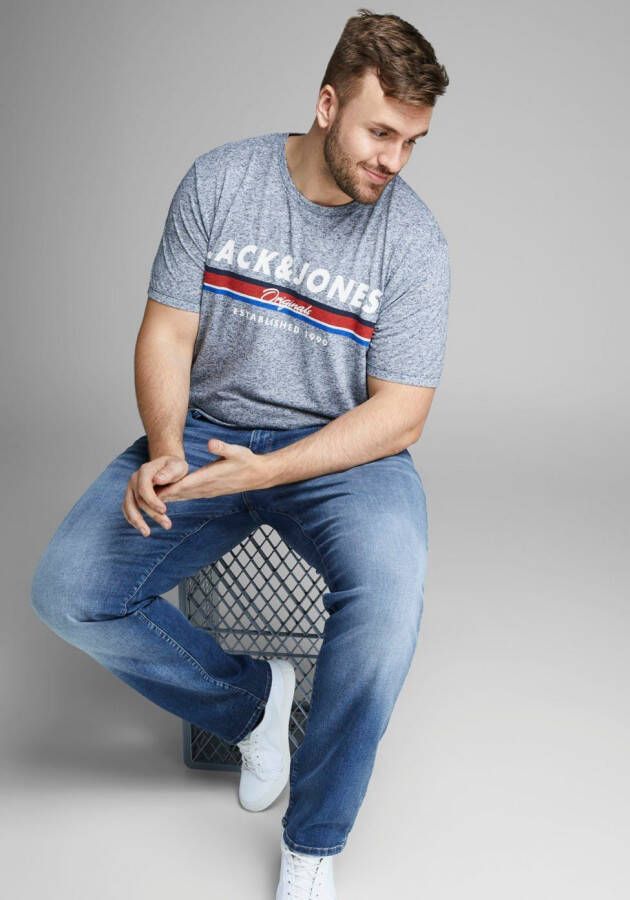 Jack & Jones PlusSize Slim fit jeans Tim Icon tot jeans wijdte 52