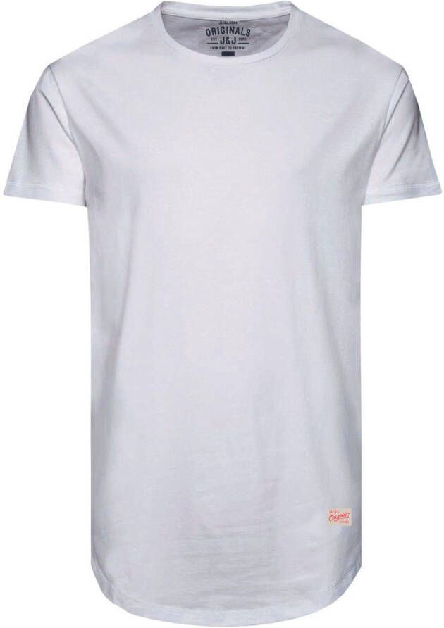 Jack & Jones PlusSize T-shirt NOA TEE met een afgeronde zoom t m maat 6xl