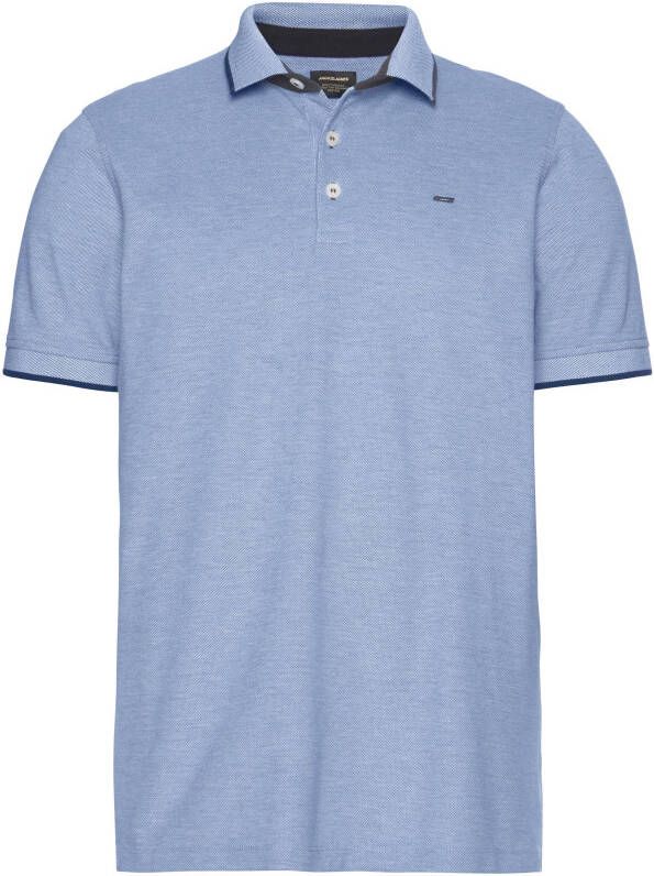 Jack & Jones Poloshirt JJEPAULOS Poloshirt met klassieke kraag en figuuraccentuerende vorm