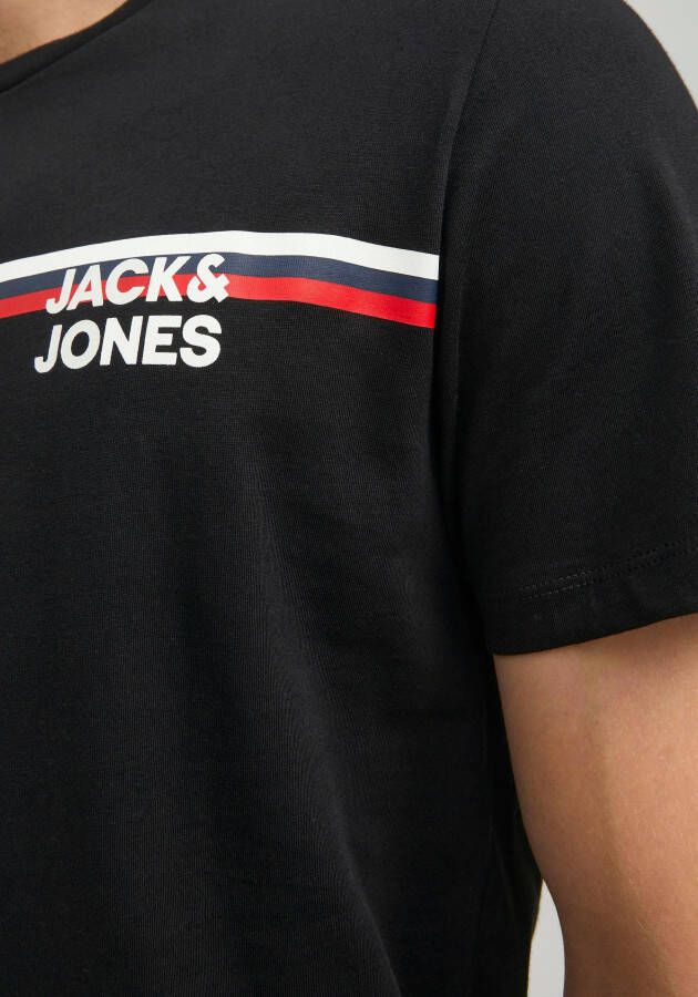Jack & Jones Shirt met korte mouwen JJ JJATLAS TEE SS CREW NECK