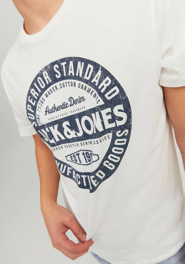 Jack & Jones Shirt met ronde hals JJEJEANS TEE SS O-NECK NOOS 23 24