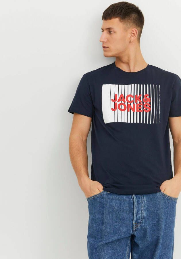 Jack & Jones Shirt met ronde hals JJECORP LOGO TEE PLAY SS O-NECK NOOS