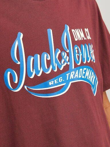Jack & Jones Shirt met ronde hals JJELOGO TEE SS O-NECK 2 COL AW23 SN