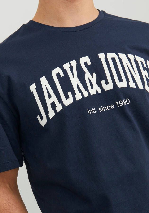 Jack & Jones Shirt met ronde hals JJEJOSH TEE SS CREW NECK NOOS