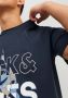 Jack & Jones Shirt met ronde hals JCOHUNT TEE SS CREW NECK LN - Thumbnail 4