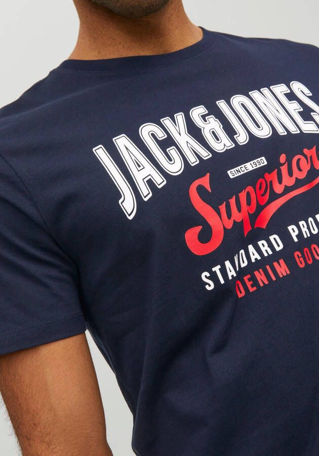 Jack & Jones Shirt met ronde hals JJ JJELOGO TEE