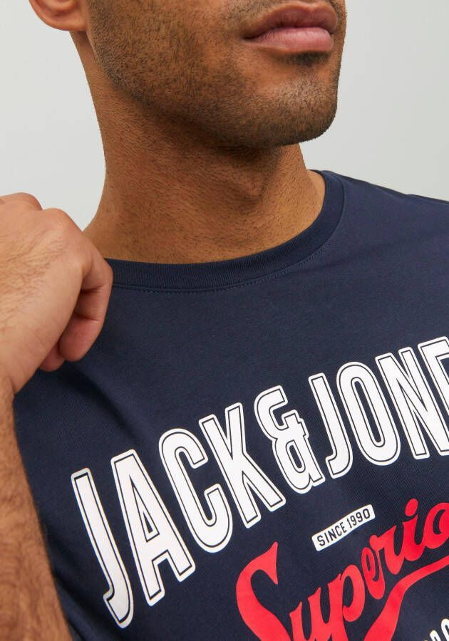 Jack & Jones Shirt met ronde hals JJ JJELOGO TEE