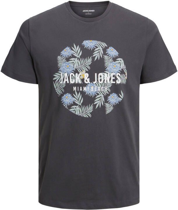 Jack & Jones Shirt met ronde hals JJBECS SHAPE TEE SS CREW NECK