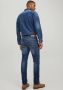 JACK & JONES JEANS INTELLIGENCE slim fit jeans JJIGLENN medium blue denim - Thumbnail 4