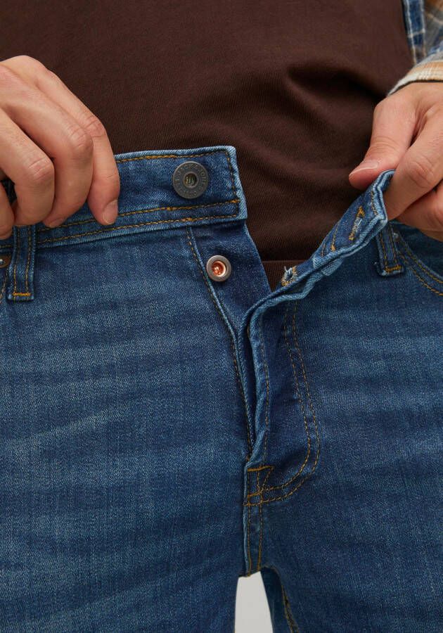 Jack & Jones Slim fit jeans JJIGLENN Slim-Fit met stretch en praktische 5-pocket-vorm