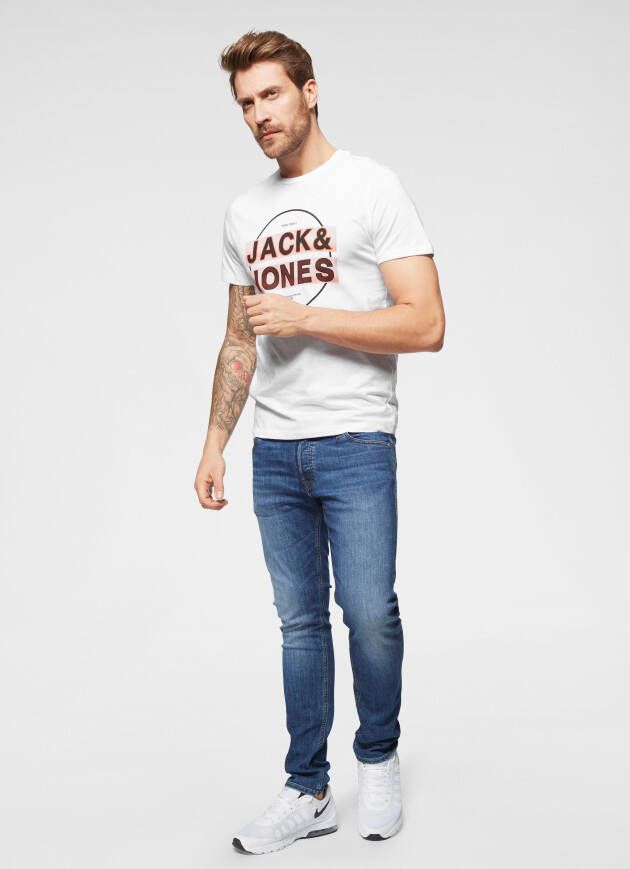Jack & Jones Slim fit jeans JJIGLENN Slim-Fit met stretch en praktische 5-pocket-vorm