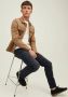 Jack & Jones Slim fit jeans JJIGLENN – Jeans met riemlussen en used-wassing - Thumbnail 8