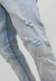 JACK & JONES JEANS INTELLIGENCE slim fit jeans JJGlENN blue denim - Thumbnail 4