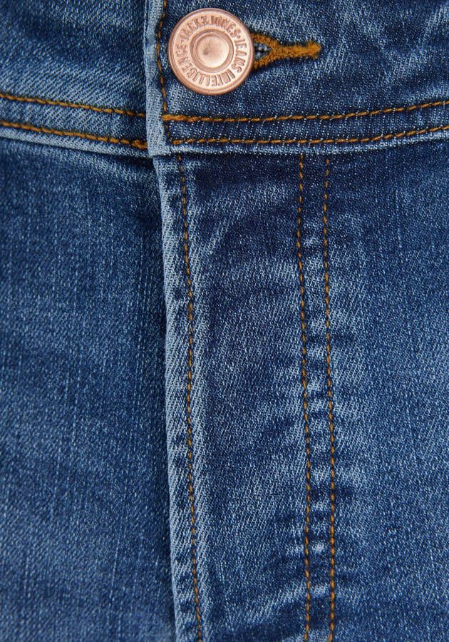 Jack & Jones Slim fit jeans JJIGLENN met used-look en stretchcomfort