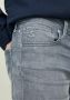 JACK & JONES JEANS INTELLIGENCE slim straight fit jeans JJITIM JJOLIVER grey denim - Thumbnail 6